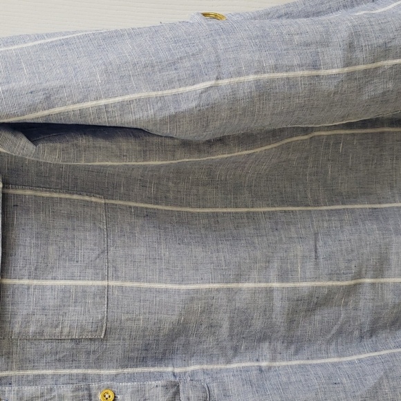 Ellen Tracey Linen Longsleeve top - Picture 3 of 6